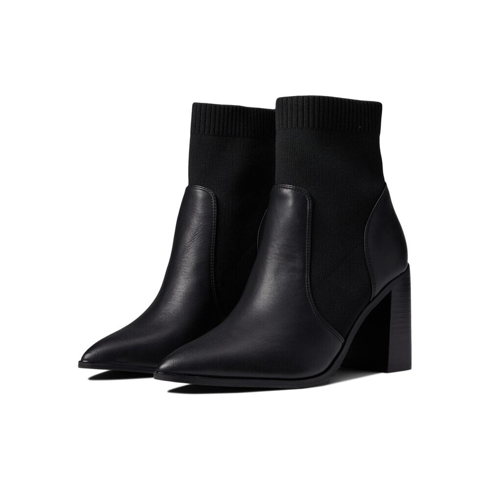 Faryl by Farylrobin Carrie Boots Women's 11 Black Leather Heeled Bootie JOBB1795